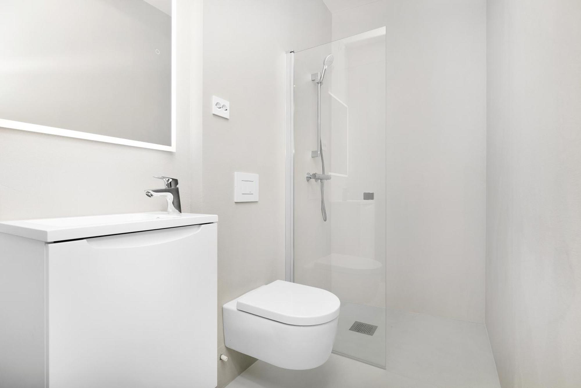 Central Guest House - Bedroom With En Suite Bathroom Stavanger Bilik gambar